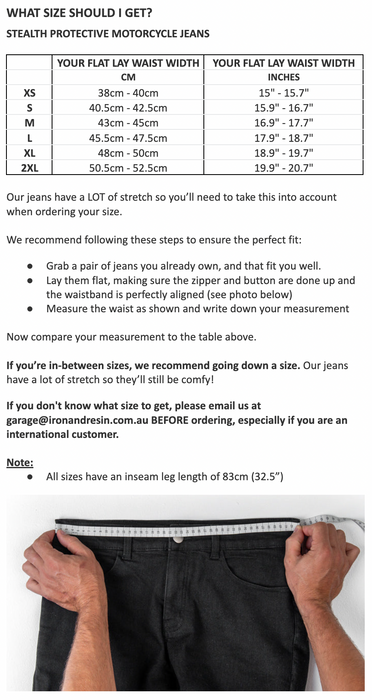 AKIN Stealth Protective Motorcycle Jeans