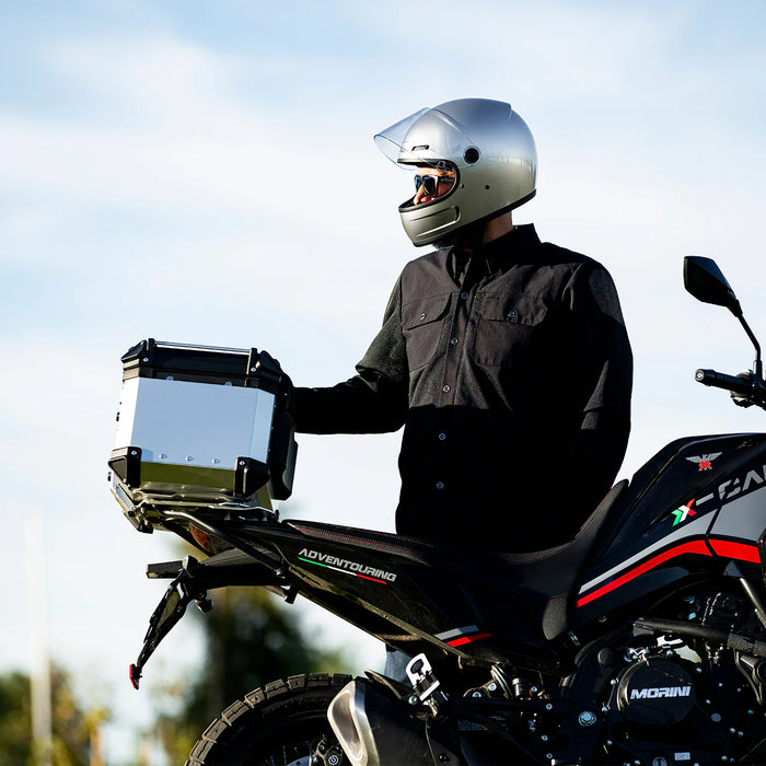 BILTWELL Gringo SV Helmet 22.06 - Gloss Silver
