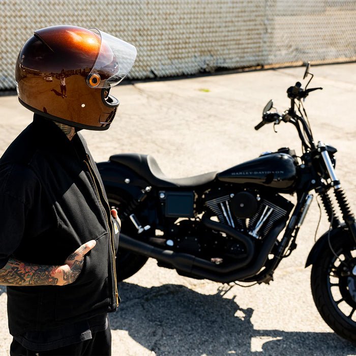 BILTWELL Gringo SV Helmet 22.06 - Metallic Whiskey