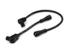8mm Spark Plug Wire Set - Black. Fits Softail 1984-1999, Dyna 1991-1998, FL 1965-1979, FX 1965-1985 and Sportster 1965-1985.