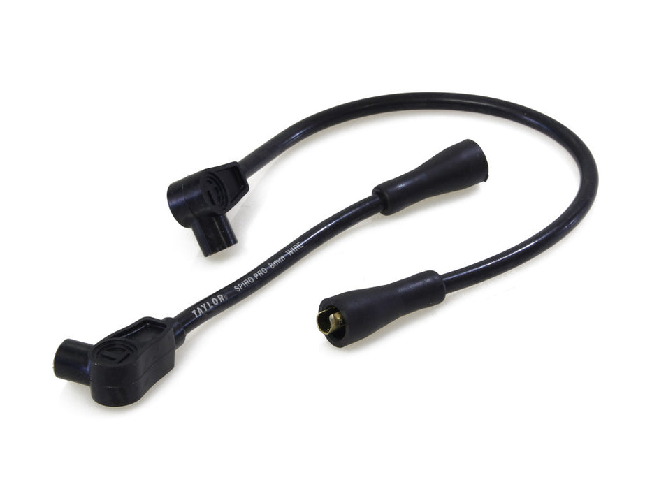 8mm Spark Plug Wire Set - Black. Fits Softail 1984-1999, Dyna 1991-1998, FL 1965-1979, FX 1965-1985 and Sportster 1965-1985.