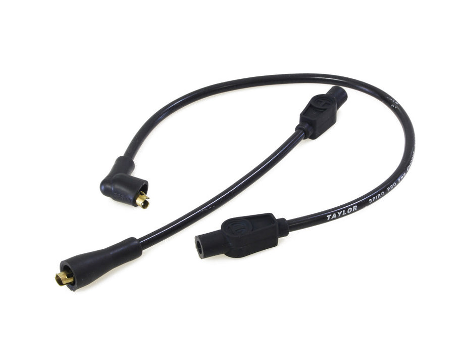 8mm Spark Plug Wire Set - Black. Fits Touring 1980-1998 and Sportster 1986-2003.
