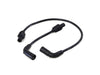 8mm Spark Plug Wire Set - Black. Fits Touring 1999-2008 with Carb and Sportster 2007-2021.