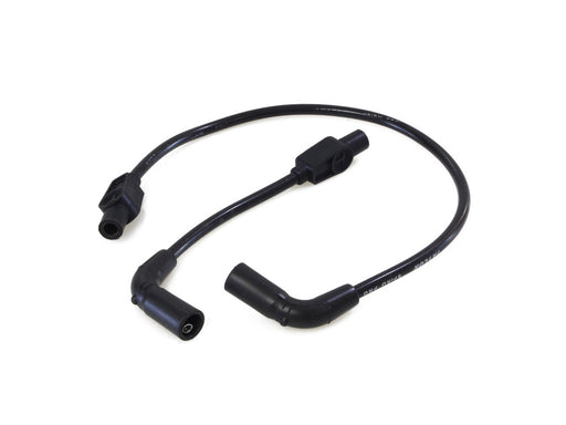 8mm Spark Plug Wire Set - Black. Fits Touring 1999-2008 with Carb and Sportster 2007-2021.