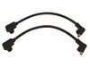 8mm Spark Plug Wire Set - Black. Fits FXR 1982-1994
