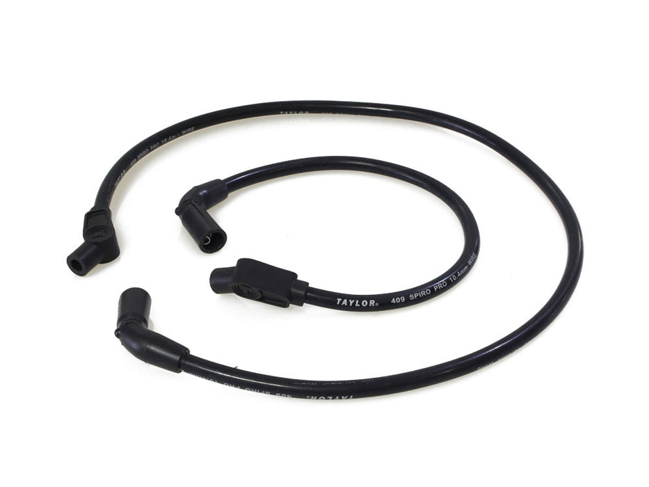 8mm Spark Plug Wire Set - Black. Fits Touring 2009-2016.