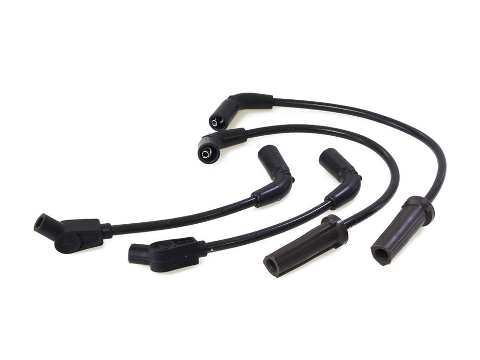 8mm Spark Plug Wire Set - Black. Fits Softail 2018up.