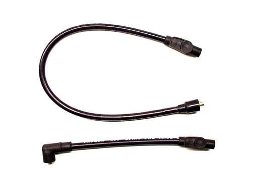 10.4mm Spark Plug Wire Set - Black. Fits Touring 1980-1998 and Sportster 1986-2003.