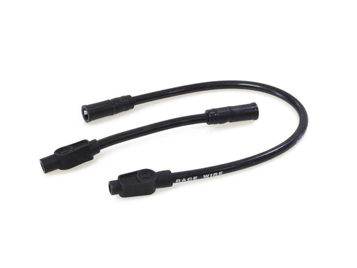 10.4mm Spark Plug Wire Set - Black. Fits Touring 1999-2008 with Carb and Sportster 2007-2021.