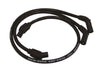 10.4mm Spark Plug Wire Set - Black. Fits Touring 2009-2016.