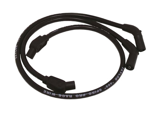 10.4mm Spark Plug Wire Set - Black. Fits Touring 2009-2016.