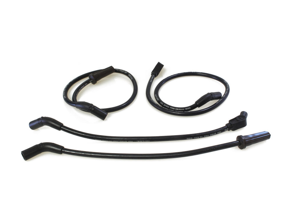 10.4mm Spark Plug Wire Set - Black. Fits Touring 2017up.