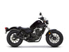 Comp-S Slip-On Muffler - Black with Carbon Fiber End Cap. Fits Honda CMX / Rebel 500cc 2017-2024