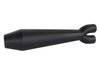 Megaphone Gen II 2-into-1 Exhaust - Black. Fits Softail Breakout & Fat Boy 2018-2024