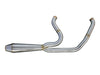Megaphone Gen II 2-into-1 Exhaust - Stainless Steel. Fits Softail Breakout & Fat Boy 2018-2024