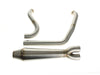 Megaphone Gen II 2-into-1 Exhaust - Stainless Steel. Fits Softail Breakout & Fat Boy 2018up