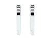 6in. Straight Two Piece Riser Kit - Chrome. Fits 1-1/8in. Handlebar.