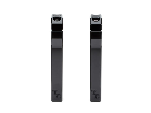 6in. Straight Two Piece Riser Kit - Black. Fits 1-1/8in. Handlebar.