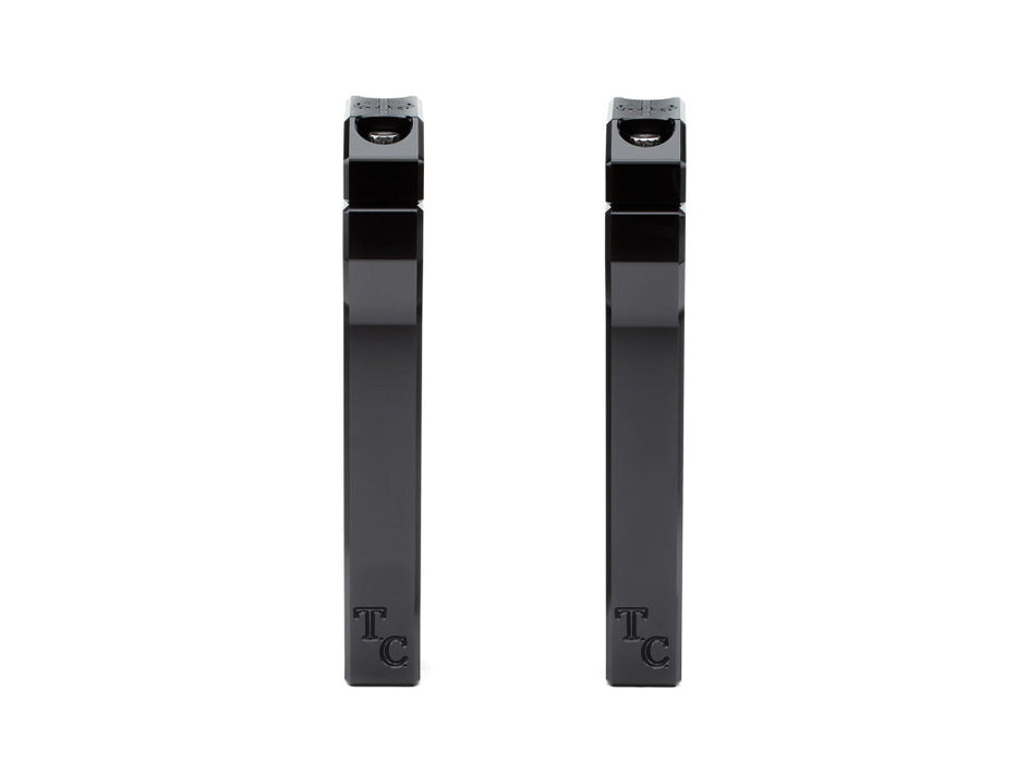 6in. Straight Two Piece Riser Kit - Black. Fits 1-1/8in. Handlebar.