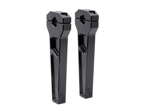 8in. Straight Two Piece Riser Kit - Black. Fits 1-1/8in. Handlebar.