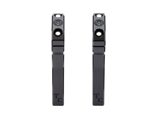 6in. Pullback Two Piece Riser Kit - Black. Fits 1-1/8in. Handlebar.