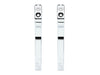 8in. Pullback Two Piece Riser Kit - Chrome. Fits 1-1/8in. Handlebar.