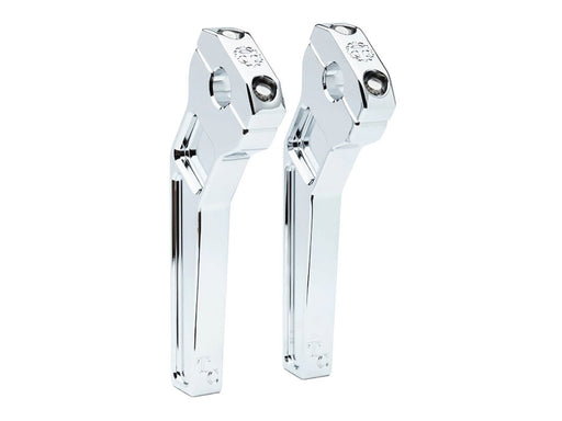 8in. Pullback Two Piece Riser Kit - Chrome. Fits 1-1/8in. Handlebar.