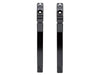 10in. Pullback Two Piece Riser Kit - Black. Fits 1-1/8in. Handlebar.