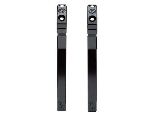 10in. Pullback Two Piece Riser Kit - Black. Fits 1-1/8in. Handlebar.