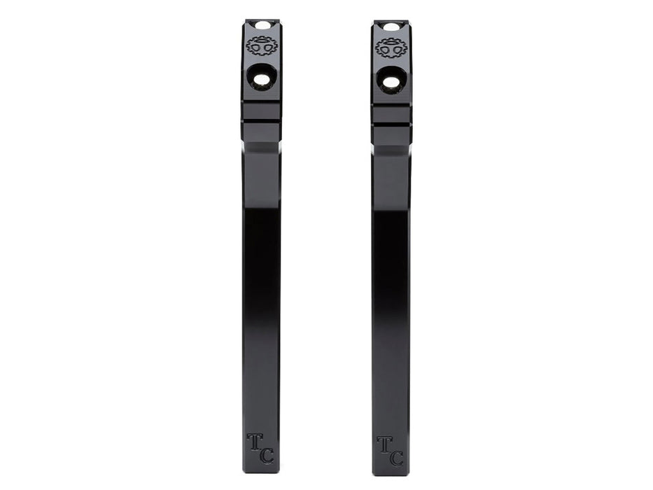 10in. Pullback Two Piece Riser Kit - Black. Fits 1-1/8in. Handlebar.
