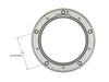 Assault Clear Derby Cover - Chrome. Fits Softail 1999-2018, Dyna 1999-2017 & Touring 1999-2015.