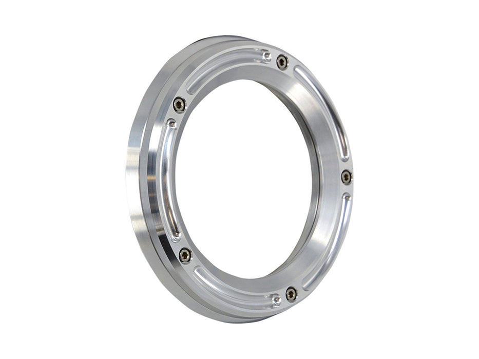 Assault Clear Derby Cover - Chrome. Fits Softail 2019up.