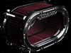Big Papi Air Cleaner Kit - Chrome. Fits Touring 2017-2024 & Softail 2018-2024
