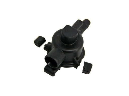 Fuel Pressure Regulator Housing for Softail 2001-2007, Dyna 2004-2005 and Touring 2002-2007.