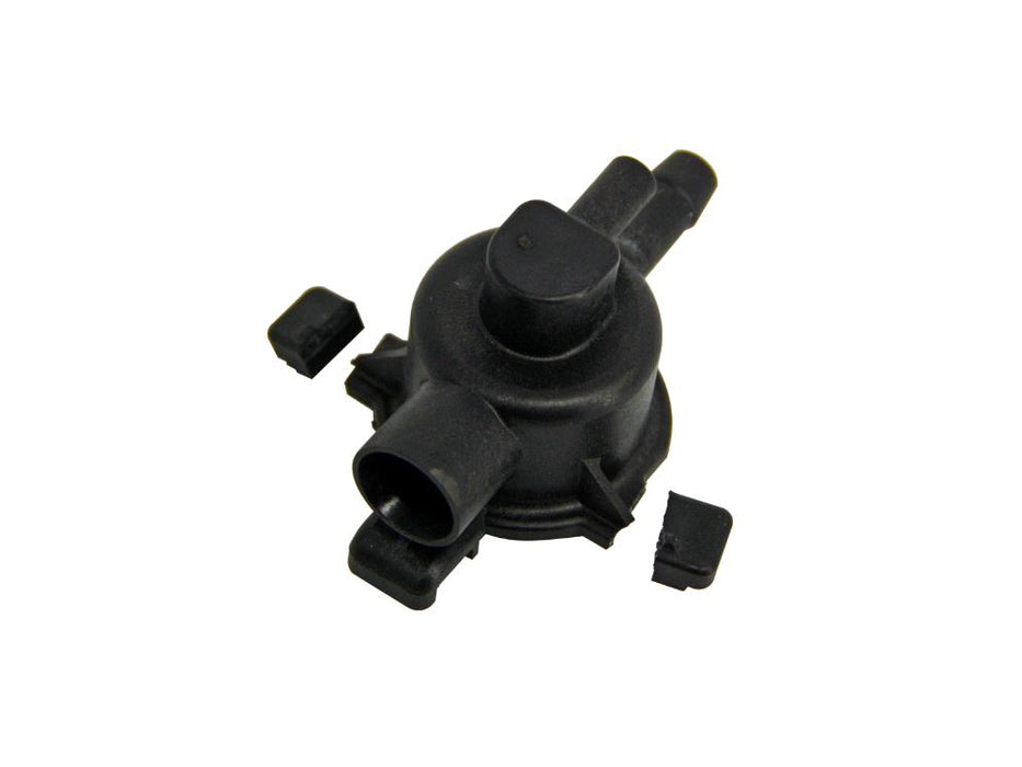 Fuel Pressure Regulator Housing for Softail 2001-2007, Dyna 2004-2005 and Touring 2002-2007.