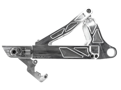 Billet Swing Arm - Raw Machine Finish. Fits Softail 2018up.