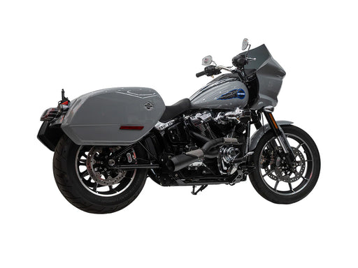 Big Sexy Performance 2-into-1 Exhaust - Black. Fits Softail 2018up.