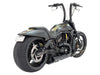 Assault 2-into-1 Exhaust - Black. Fits V-Rod 2007-2017.