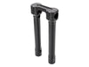 10in. Hole Shot Risers - Black. Fits 1in. Handlebar