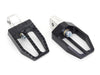 Militant Footpegs - Black. Fits Softail 2018up Rear Passenger