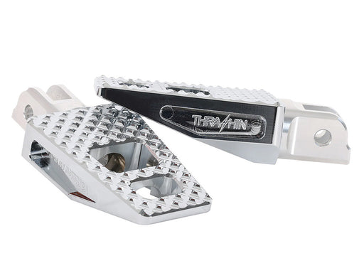 P-54 Footpegs - Chrome. Fits Softail 2018up Front Rider