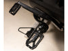 Aggressor Footpegs - Black. Fits Softail 2018up Front Rider