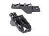 Aggressor Footpegs - Black. Fits Softail 2018up Front Rider