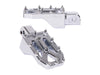 Aggressor Footpegs - Chrome. Fits Softail 2018up Rear Passenger