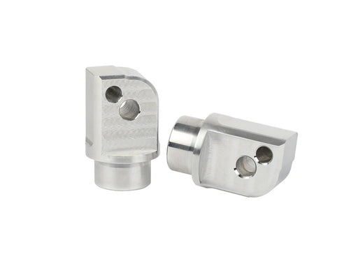 Thrashin Rear Footpeg Mounts - Raw. Fits Softail 2018up Rear Passenger
