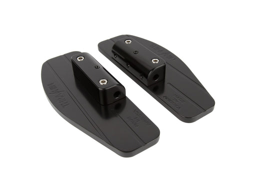 Rear/Passenger Floorboards - Black. Fits Touring 1983up