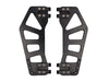 Black Apex Bagger Rider Floorboards. Fits Touring 1980up, FL Softail 1986-2017 & Dyna Switchback 2012-2016