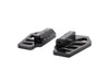 Apex Rear/Passenger Floorboards - Black. Fits Touring 1983up
