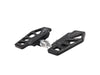 Apex Mini Rider Floorboards - Black. Fits Softail 2018up Front Rider