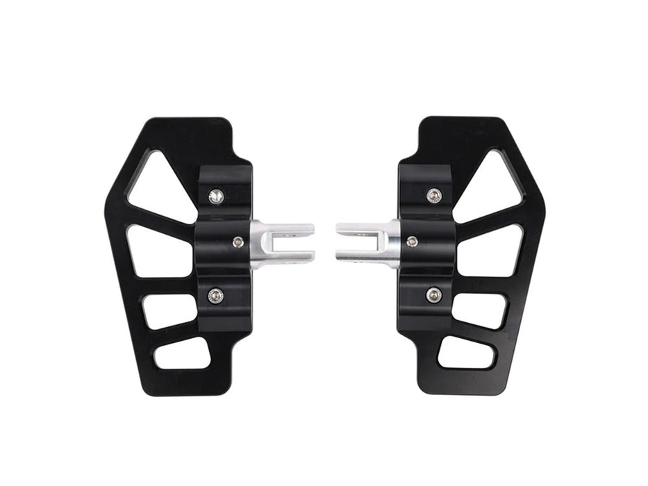 Apex Mini Rider Floorboards - Black. Fits Softail 2018up Front Rider